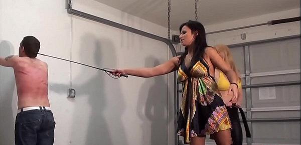  Whipped by Amazons - Merciless Mikaela and Lann